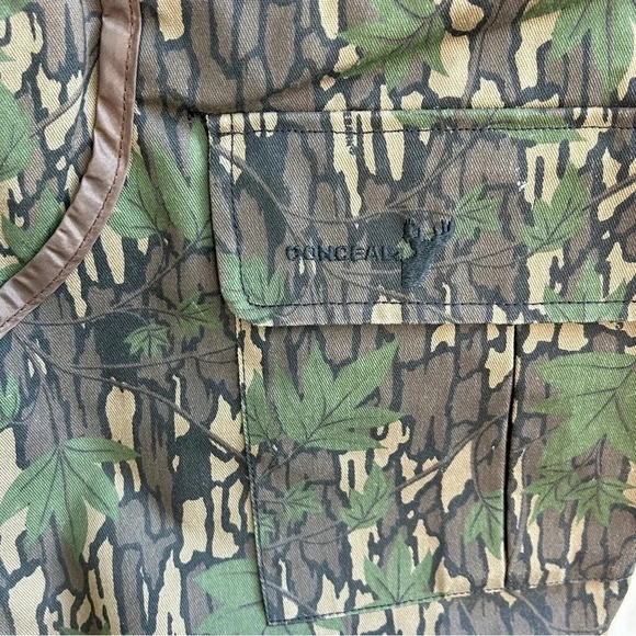 Men’s Vintage Deadstock Winchester Conceal Hunting Shooting Camo Vest - Picture 11 of 14